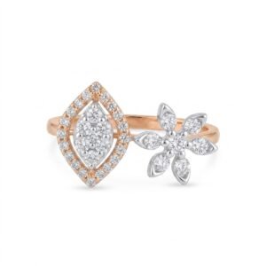 Saanvi Flora Duo Ring