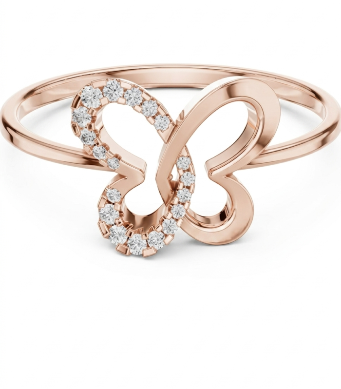 Aarvika Butterfly Ring