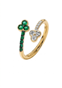 Zyva Clover Duo Ring