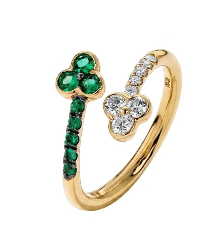 Zyva Clover Duo Ring