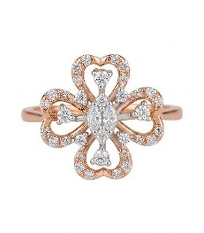 Anika Heart Bloom Ring
