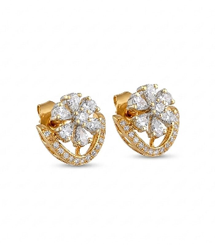 Aurelia Petal Stud Earrings