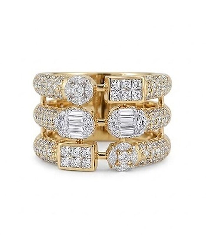 Avenza Trio Band Ring