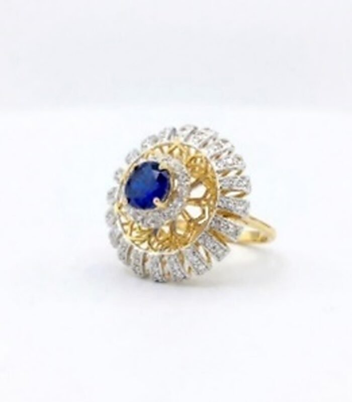 Azura Sapphire Radiance Ring