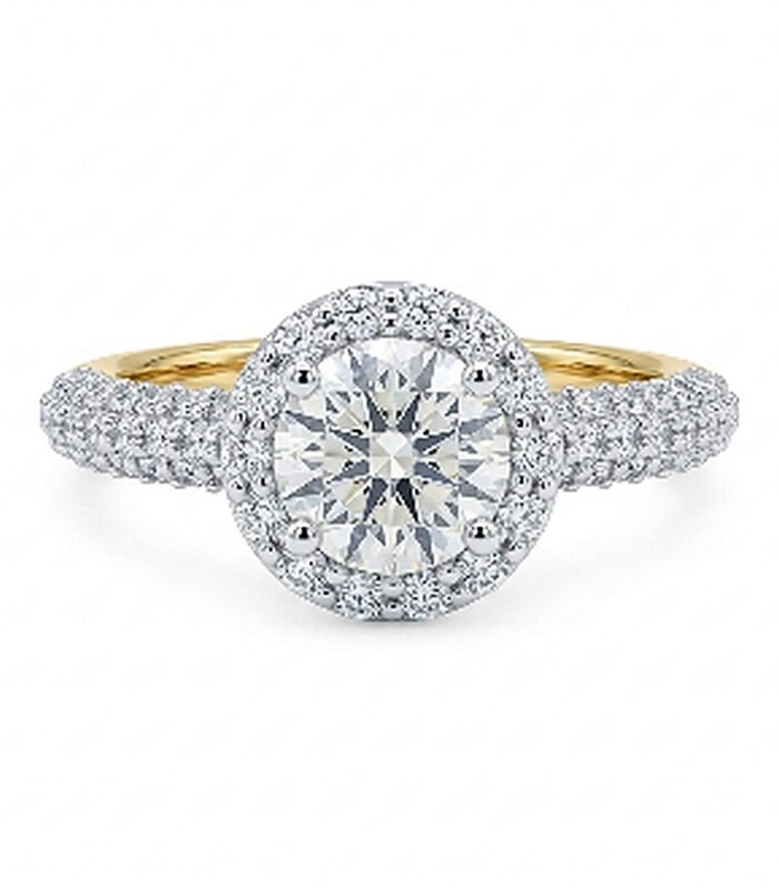 Eternal Halo Promise Ring