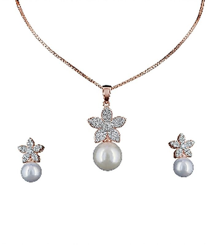 Florapearl Pendant Set