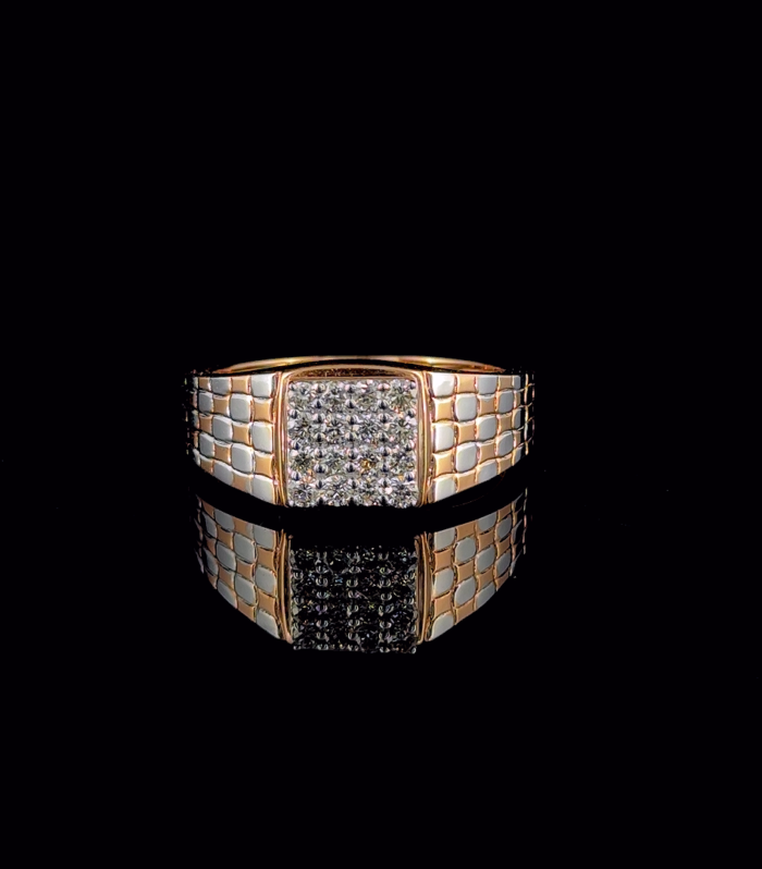 Dual Tone Prestige Men’s Ring
