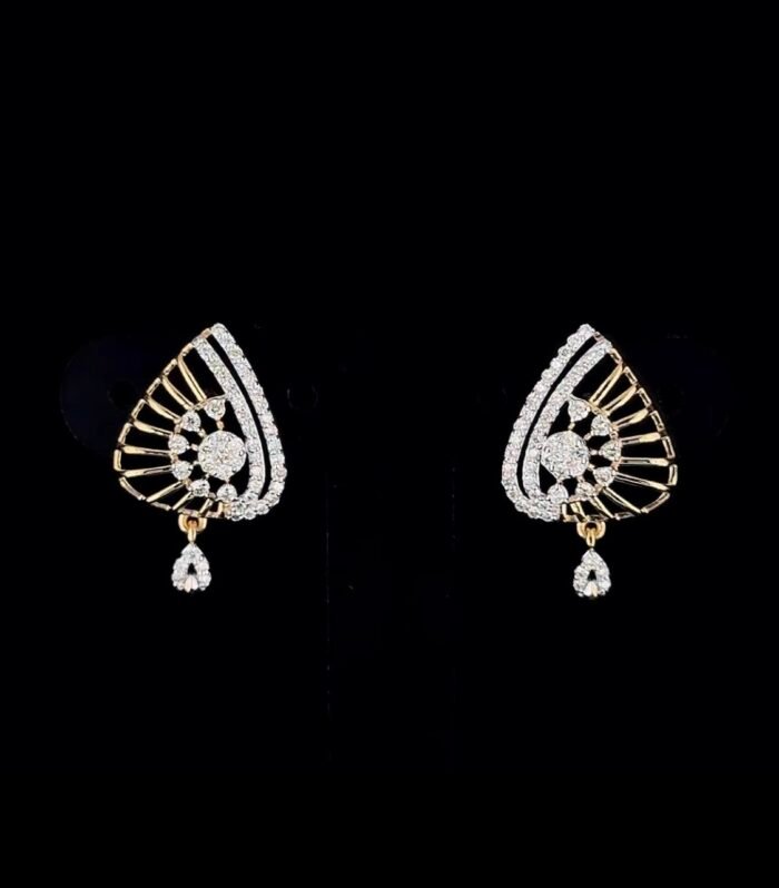 Sunflare Teardrop Earrings