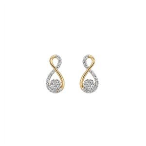 Infinity Aura Stud Earrings