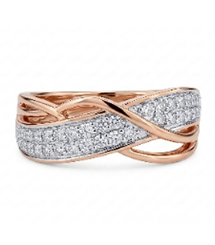 Interlace Aura Diamond Ring