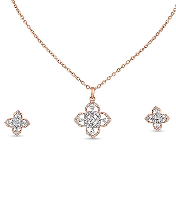 Lily Bloom Pendant Set