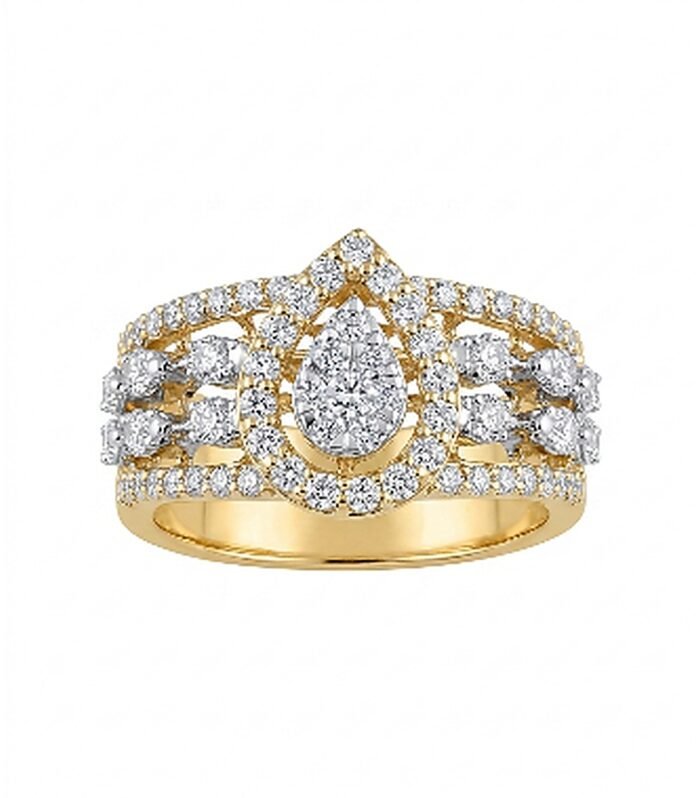 Nova Teardrop Ring