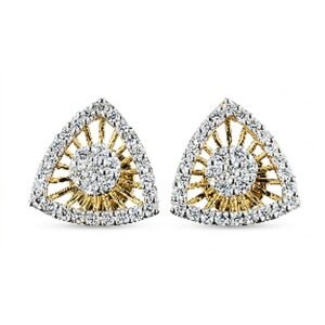 Radiant Prism Stud Earrings