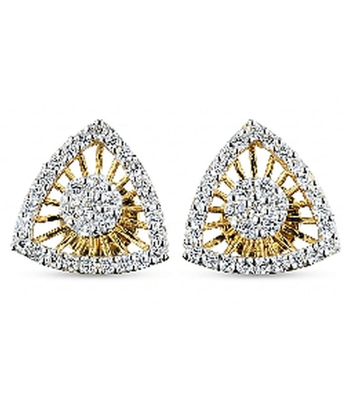 Radiant Prism Stud Earrings