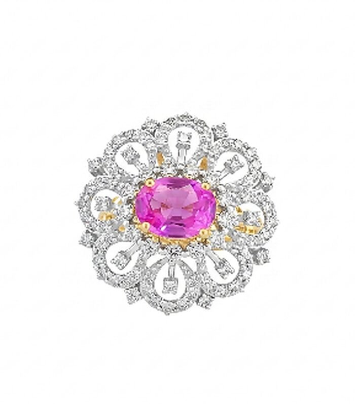Rose Bloom Cocktail Ring
