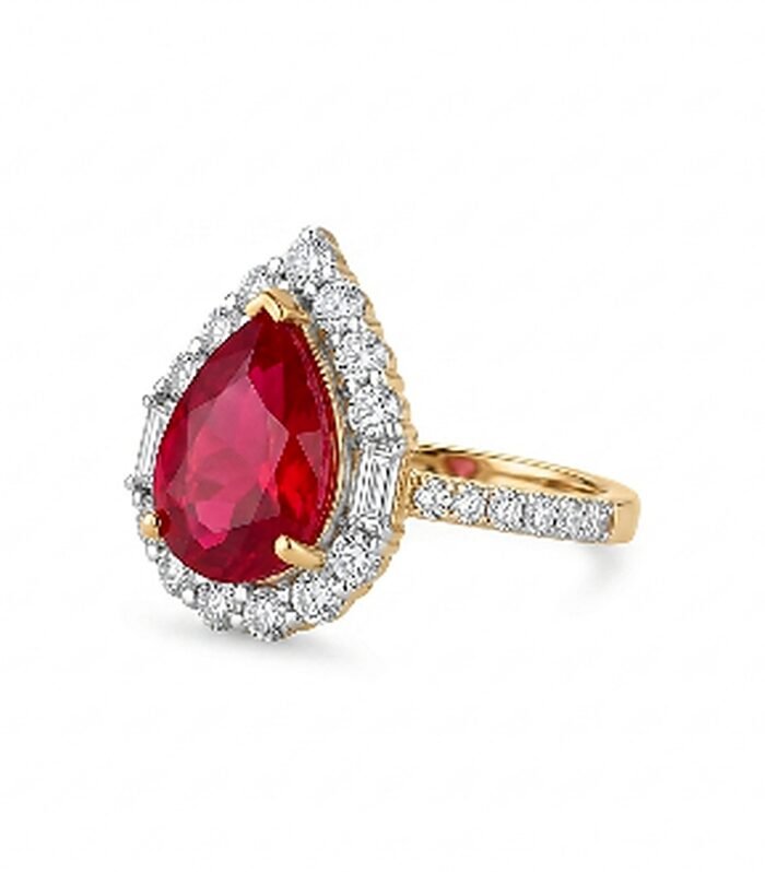 Rubira Halo Ring