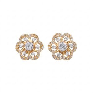 Solviera Bloom Stud Earrings
