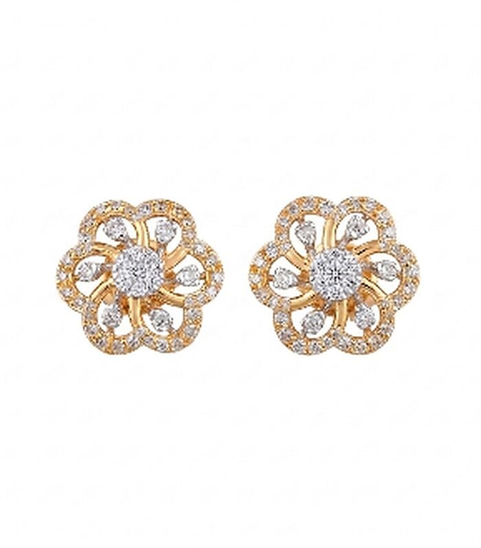 Solviera Bloom Stud Earrings