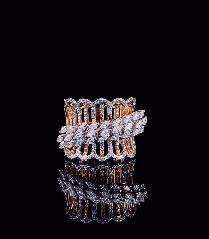 Radiance Wave Ring