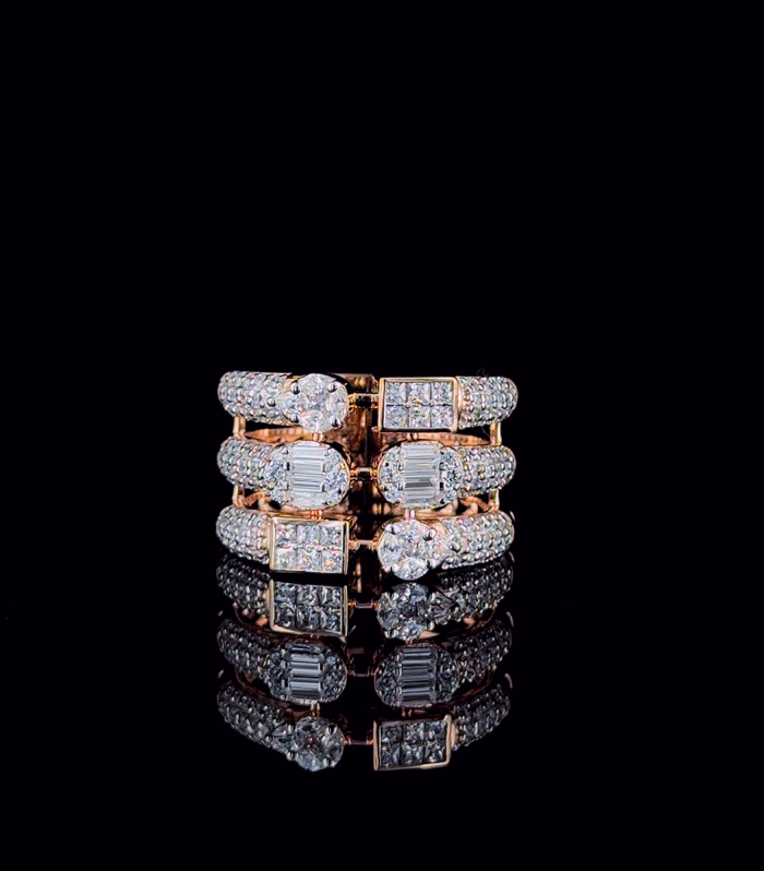Avenza Trio Band Ring