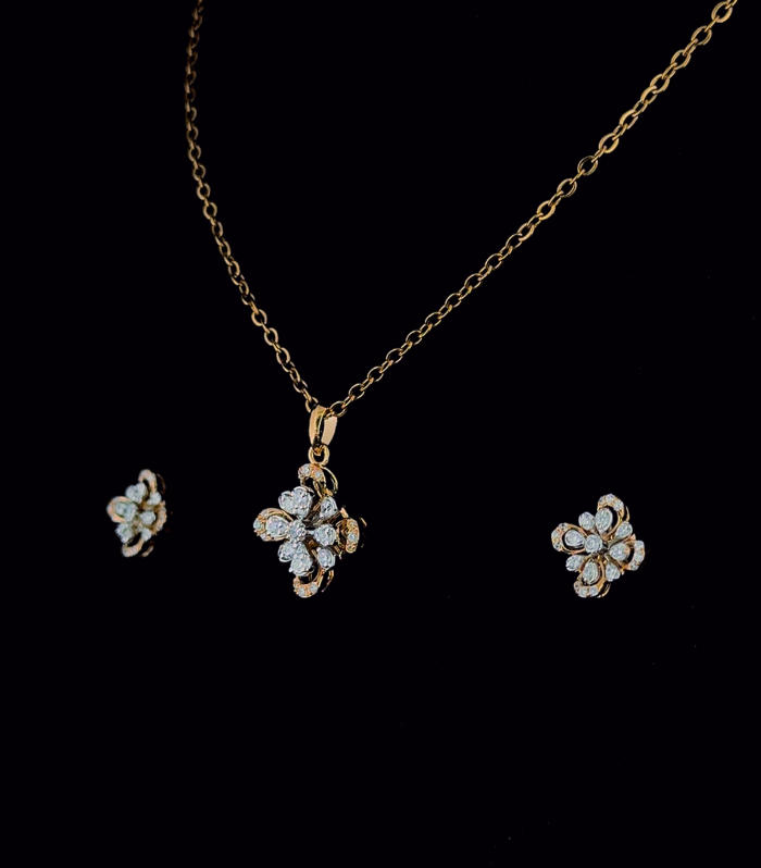 Fleur Aura Pendant Set