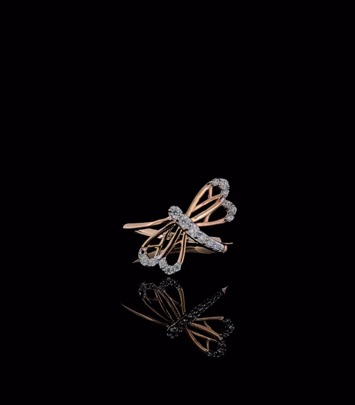 Belle Butterfly Ring