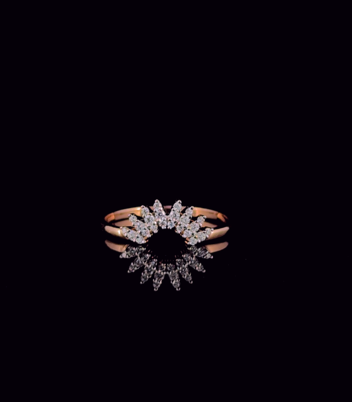 Crownflare Ring
