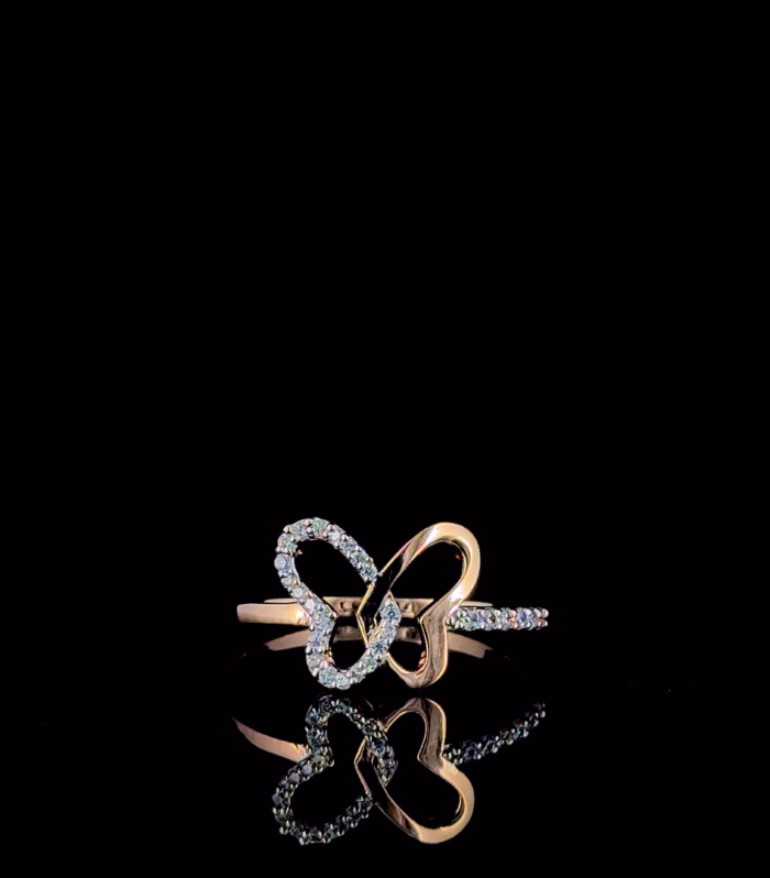 Diamond Flutter Whisper Ring